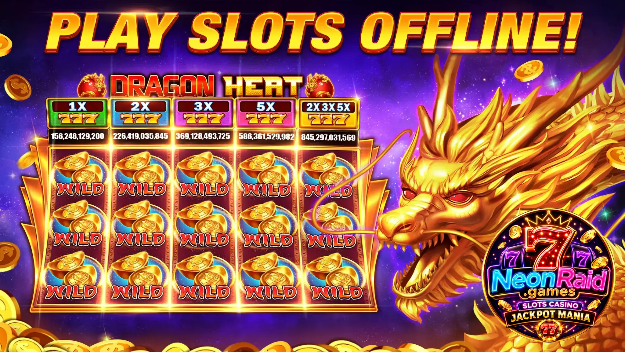 Jackpot Mania — NeonRaidd in-game still 2